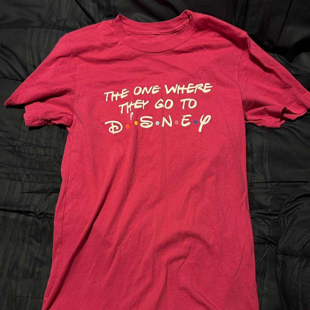 Disney Graphic T-Shirt in Pink